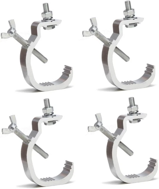 Morsetti Per Luci Palco - 2 Pezzi Per Traverse 25-30 Mm, Portata 100 Kg - Foto 9