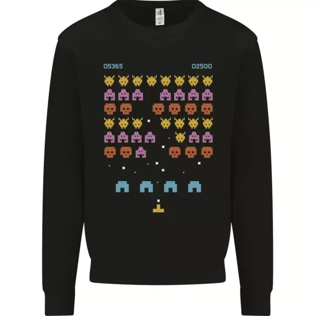 Retro Video Game Arcade Gaming Gamer Mens Sweatshirt Jumper