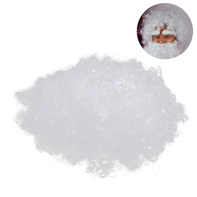 Parrucca Babbo Natale costume di Natale cosplay oggetti di scena costume natalizio festa