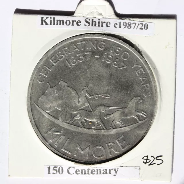 Australia KILMORE 150 years 1987 Community Co-operation Medal UNC (3261691/X18)