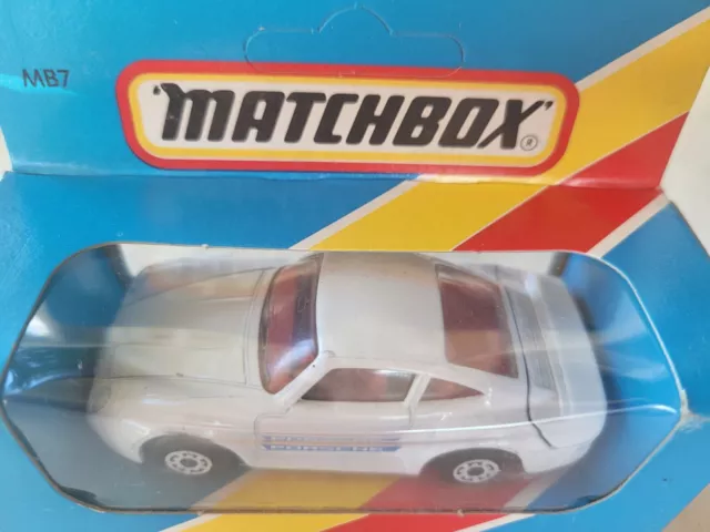 Matchbox - Porsche 959 [White] Excellent Vhtf Box Good Macau 3