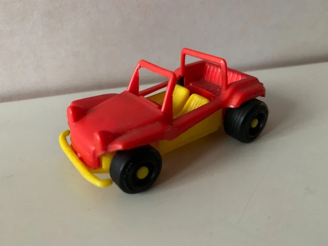 Voiture Miniature Majorette Dune Buggy #232 Rouge 1/55 - Vintage France Occasion