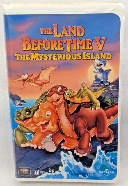 LAND BEFORE TIME V The Mysterious Island (VHS, 1997, Universal ...