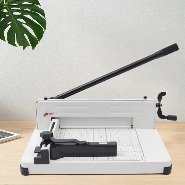 Paper Trimmer Cutting Machine White Slitter Machine Guillotine Paper Cutter