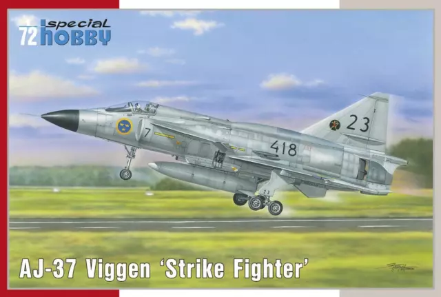 Special Hobby: AJ-37 Viggen Strike Fighter in 1:72 [7009378]