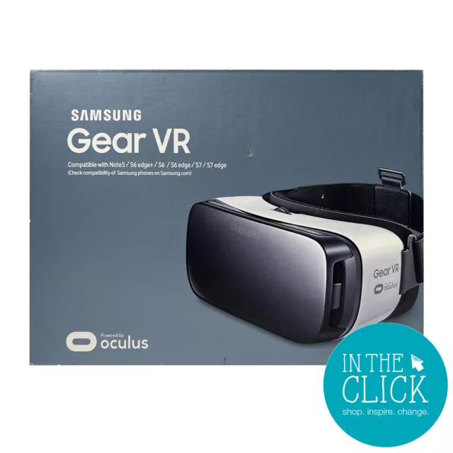 Samsung Gear VR SM-R322 Virtual Reality White Headset Powered By Oculus SHOP.INS 2