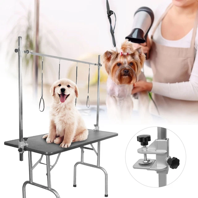 (1.15m Table With Stand) Cadeau De Juillet Bras De Table De Toilettage De
