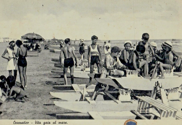 Cesenatico - Spiaggia  Incanto - 1937