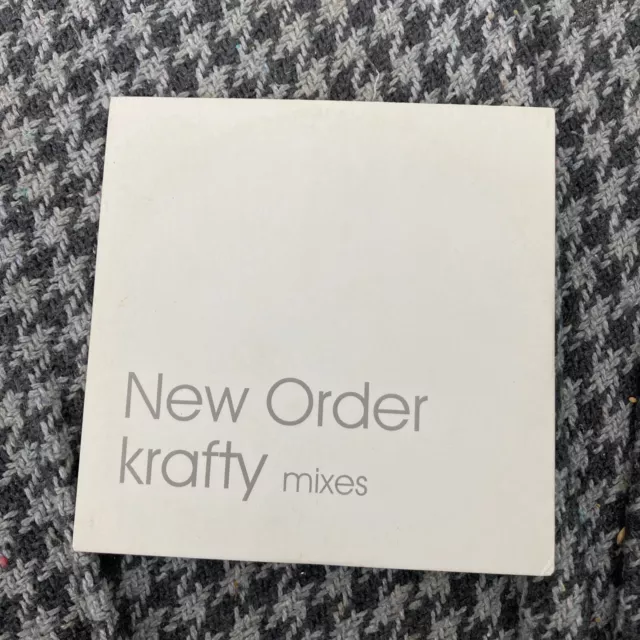 New Order Krafty Mixes Europe Cd Promo