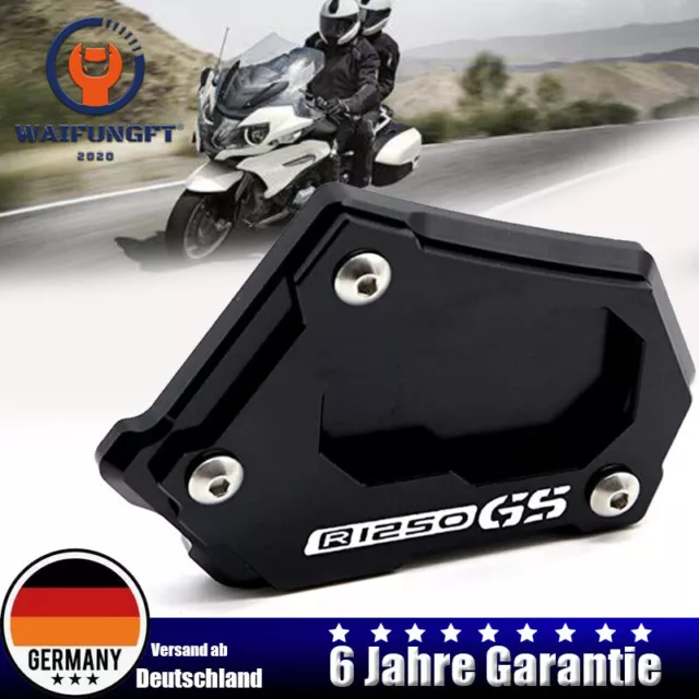 Seitenständer Vergrößern Platte für BMW R1250GS Rallye HP R1200GS LC ADV Rallye