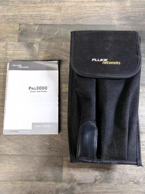 Fluke Networks Probe And Toner  Pro3000 Soft Belt Case Only As Shown In Photos