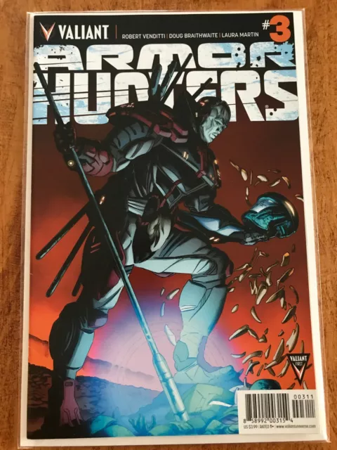 Armor Hunters #3 1St Print Valiant Comics 2014 Robert Venditti - Nm