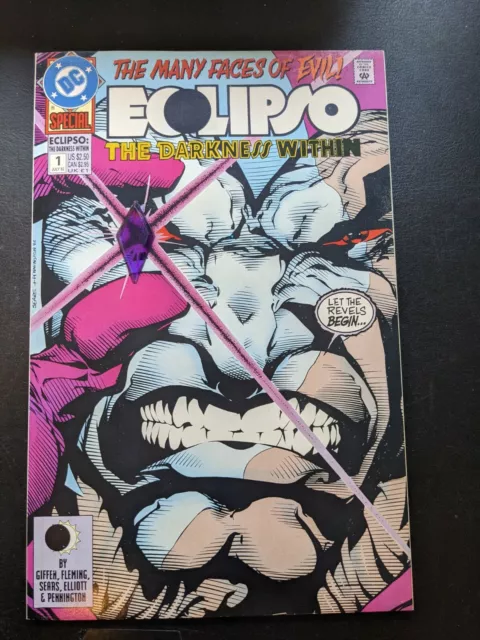Eclipso The Darkness Within #1 Hi Grade Gem Cover Bart Sears 1992