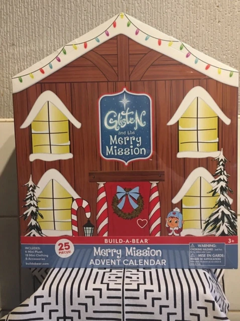 BUILD A BEAR Merry Mission Advent Calendar - 25 Pieces Included New £63.00  - PicClick UK