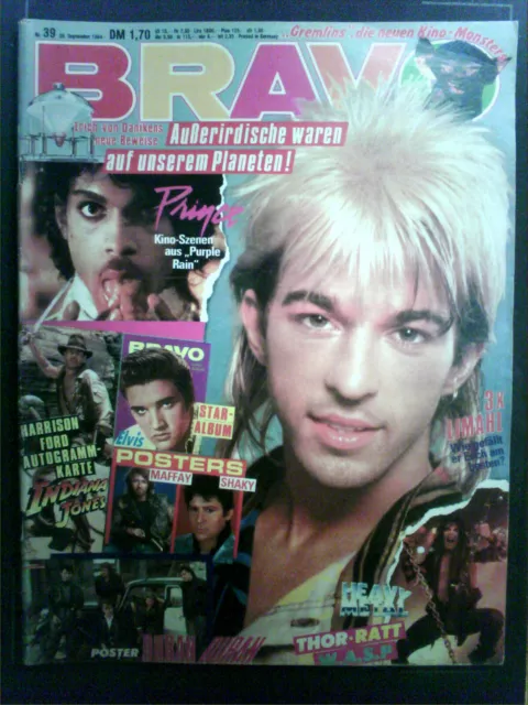 Bravo Nr.: 39 vom 20. September  1984  in Schutzhülle