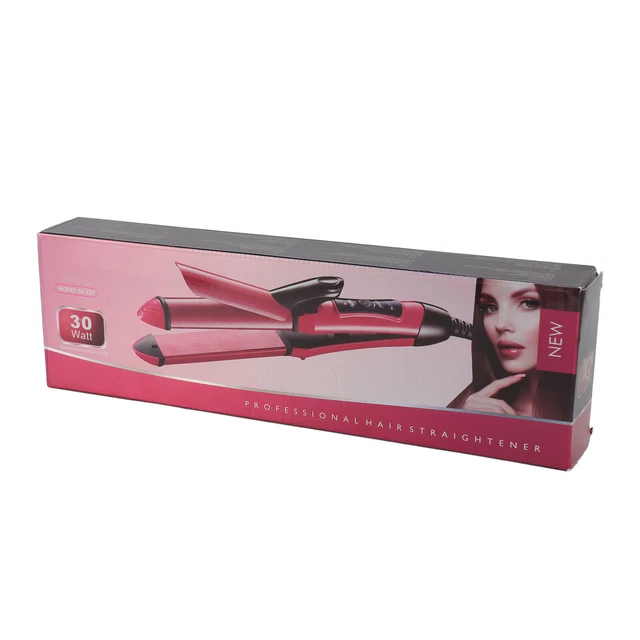 Electric Hair Straightener Constant Temperature Curling Wand Hair Styling Ir Zz1