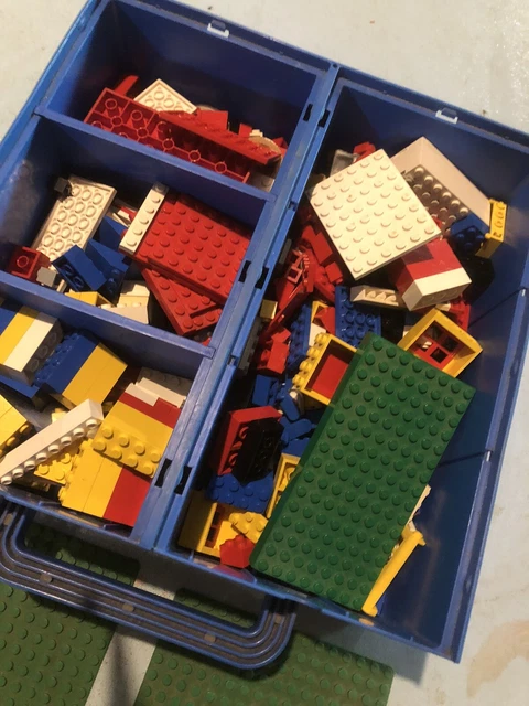 Malette LEGO Vintage 1989 - Valisette Avec Briques En Vrac - Rare