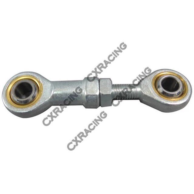 VXB 4-Piece Female Tie Rod End Link Heim Joint Set | 10mm Bore | 2 Left & 2 Right Threads