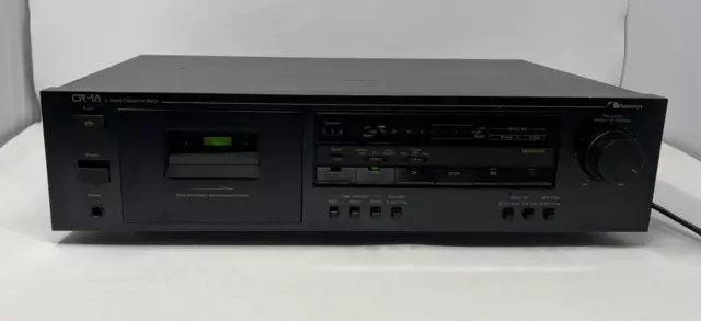 Vintage NAKAMICHI CR-1A Cassette Deck. 2 Head. Works Great