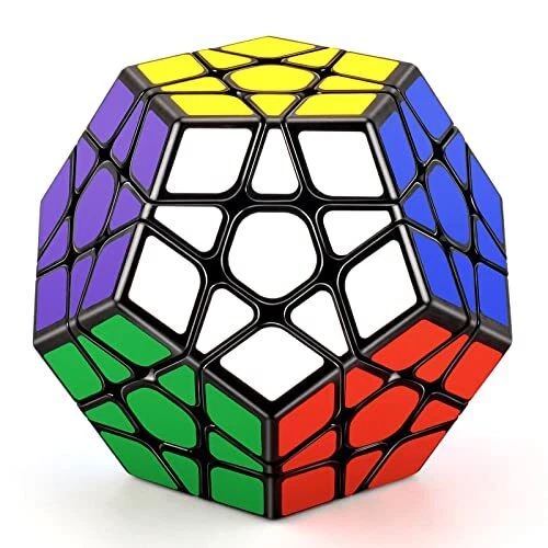 TOYESS Megaminx 3x3 Speed Cube Cube Magique Dodécaèdre Cube de Vitesse Cadeau...