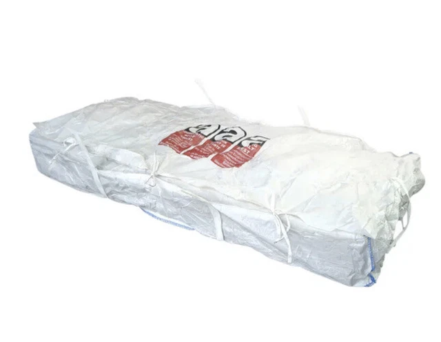 2x ASBEST Big Bag - Schürze 320x125x30 cm 1500kg Sack