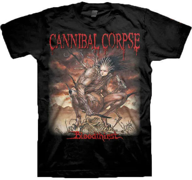 CANNIBAL CORPSE T-Shirt Bloodthirst - Size S - OFFICIAL MERCHANDISE
