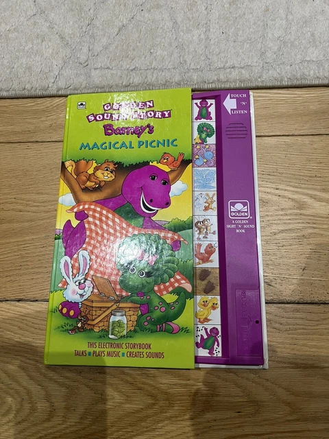 GOLDEN SOUNDS STORY Barney Magical Picnic- Electronic Sounds Music Etc ...