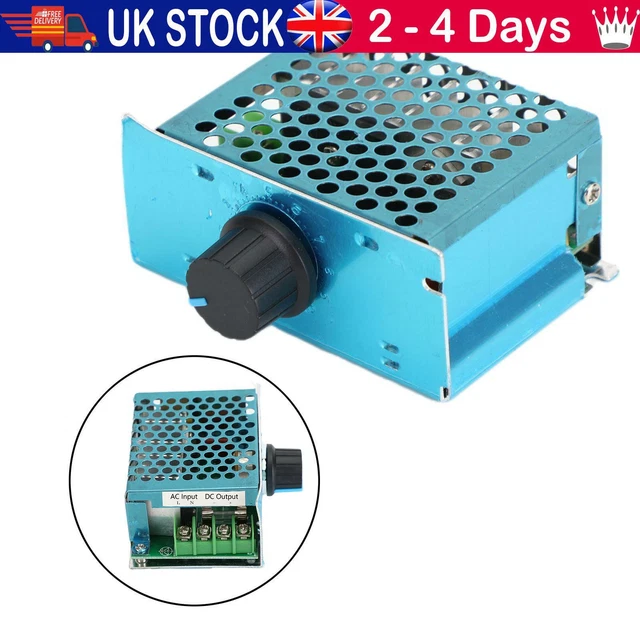 Manopola di ingresso AC 220 V 20 A PWM DC 220 V regolatore velocità motore interruttore regolatore JP