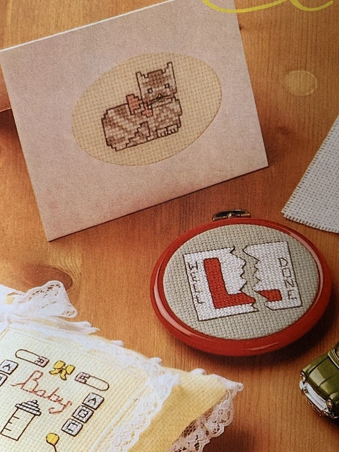 Quick & Easy Vintage Greeting Cards Cross stitch Design chart