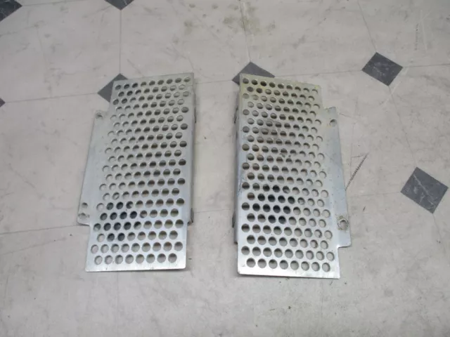 Kawasaki Kx250 Kx 250 1991 91 Radiator Covers Guards Aluminum.