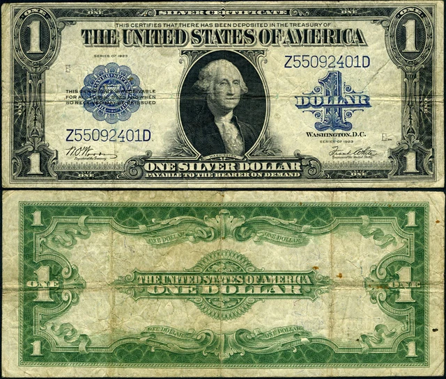 FR. 238 $1 1923 Silver Certificate VF