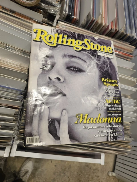 MADONNA MAGAZINE ROLLING Stone Chili /chile EUR 35,00 PicClick FR