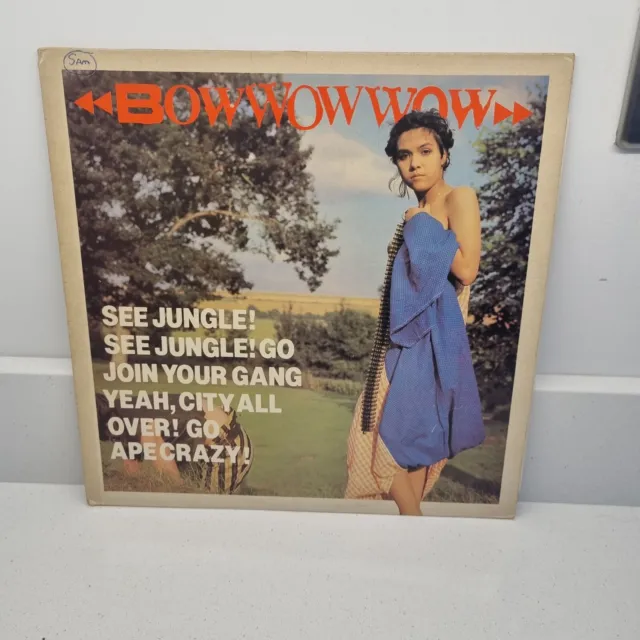 Bow Wow Wow-See Jungle LP 1981 Punk New Wave VG/VG
