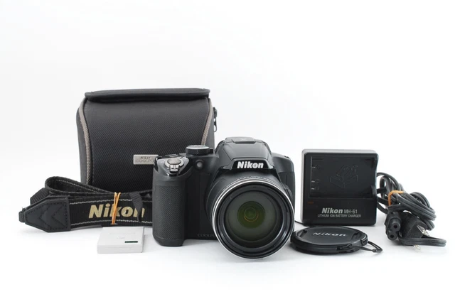 Nikon COOLPIX P510 16.1MP Digital Camera - Black From JAPAN Excellent+++