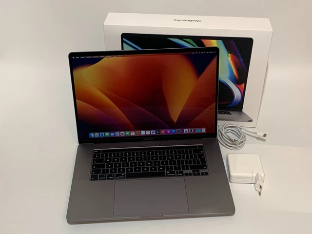 Apple MacBook Pro 16" 2019 (512 GB SSD, 32 GB RAM, Intel Core i7 9. Gen, 2,6 GHz)