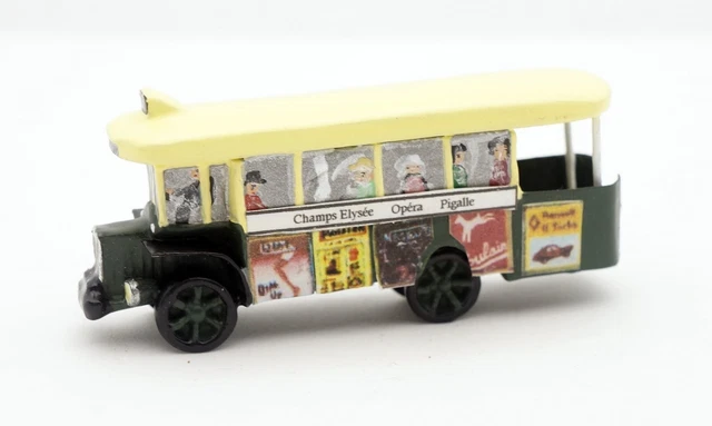 J Carlton by Gault French Miniature Paris Bus Figurine