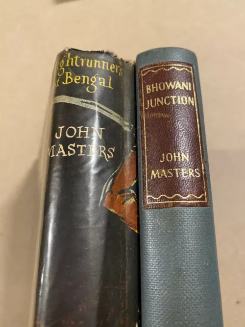 x2 John Masters novels, Bhowani Junction  1956/ Nightrunners of Bengal 1974