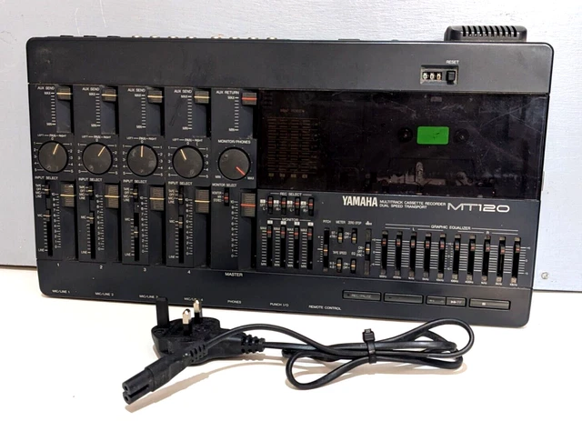 Yamaha MT120 Dual speed Multitrack Cassette 4 track Tape Recorder Mixer Tascam