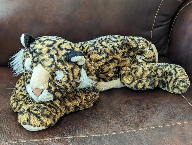 ANIMAL ALLEY REALISTIC Cheetah Leopard Plush Stuffed Animal 25 Inch