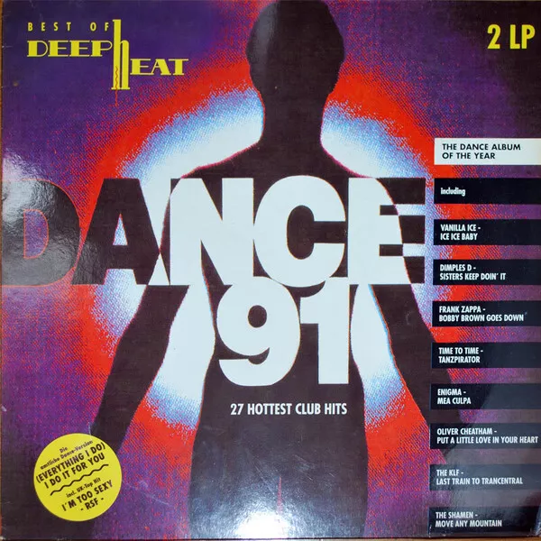 Various - Dance 91 Best Of Deep Heat (2xLP, Comp)