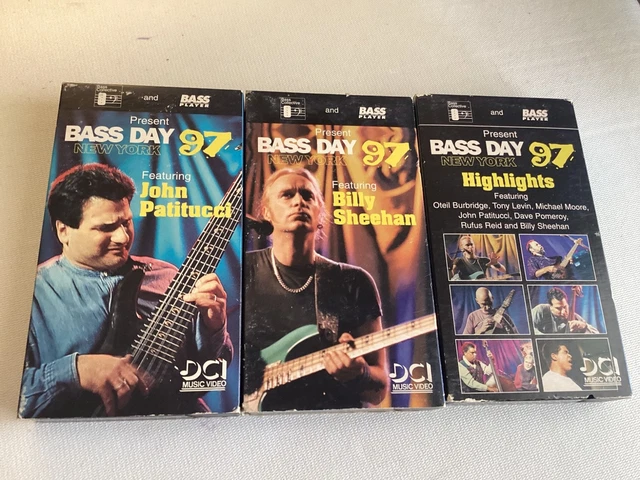 ミュージック Bass Day 97 Featuring Dave Pomeroy VHS BASS DAY '97 Highlights VHS 1998 DCI Music Video Bass Guitar Hi-Fi
