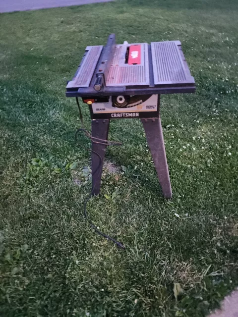 Craftsman 9” Table Saw - LOCAL PICK UP Good Working Condition