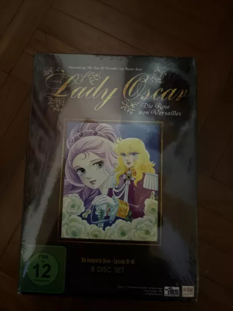 Lady Oscar Die Rose Von Versailles Die Komplette Serie Episodn 1-40 Dvd Neu &Ovp