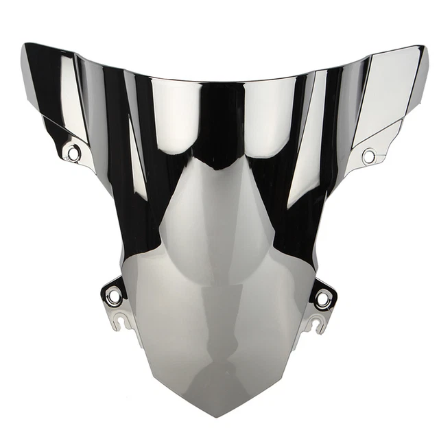 Windproof Windscreen Windshield for BMW S1000RR 2015-2017  Motorcycle Silver