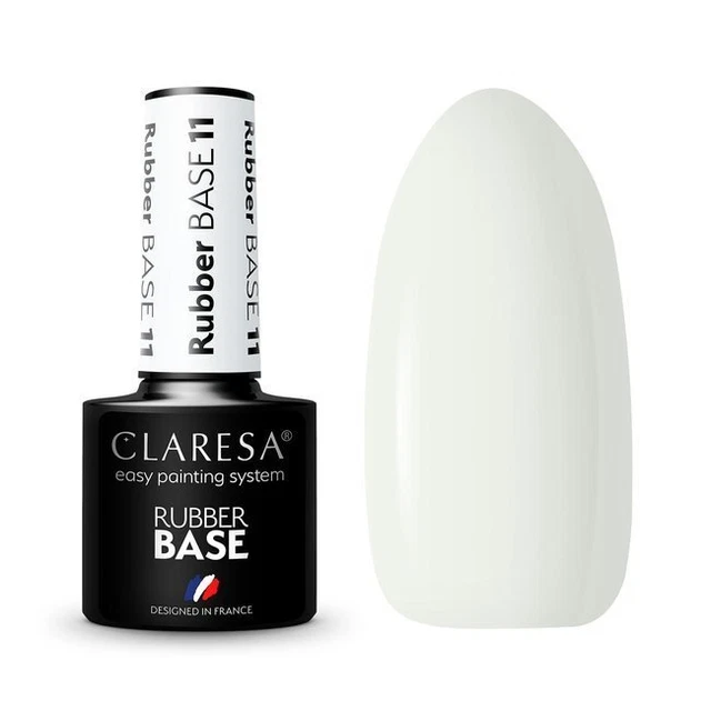 5906750236377 Rubber Base baza do lakieru hybrydowego 11 5g Claresa