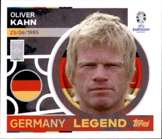 TOPPS EURO EM 2024 sticker GER 19 Oliver Kahn legend 1.97 PicClick