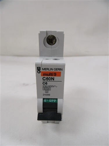 Merlin Gerin Multi 9 Circuit Breaker C60N C6 Marine Boat Merlin Gerin Multi 9 Circuit Breaker C60N C6 Marine Boat