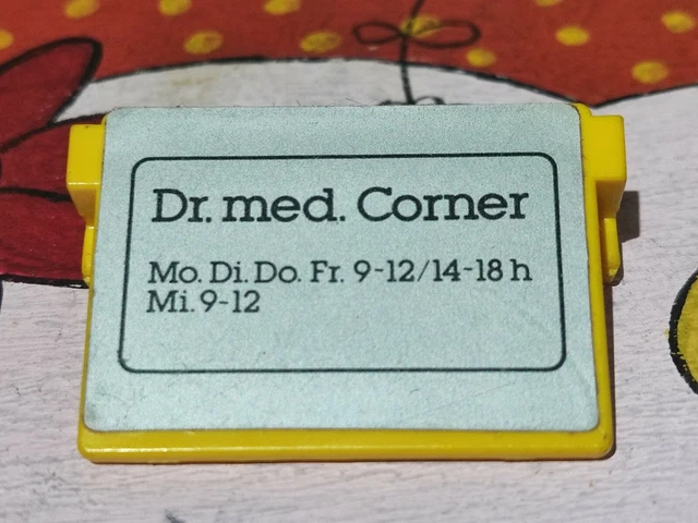 Figurine PLAYMOBIL Ancienne - Docteur Victorien 1ère époque - Pièce Détachée Occasion