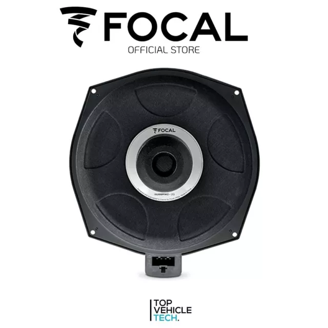 8" Focal Bmw 1  Series Underseat Subwoofer Upgrade I-Sub-Bmw-2 Plug And Play