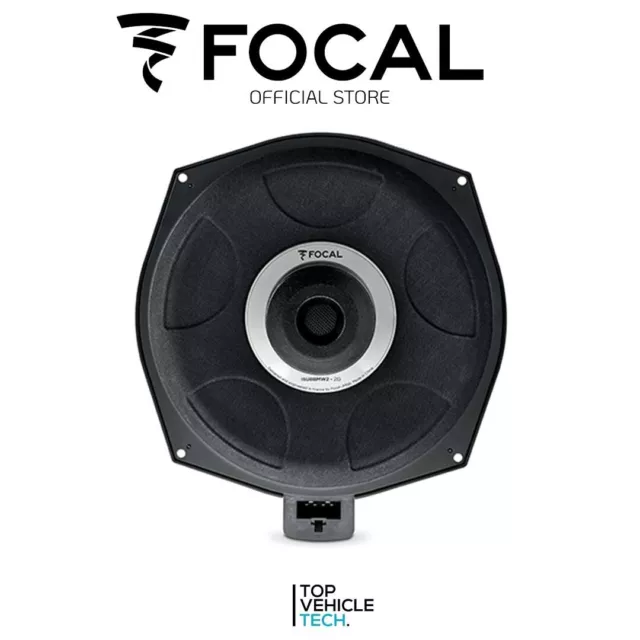8" Focal Bmw 3 Series Underseat Subwoofer Upgrade I-Sub-Bmw-2 Plug And Play